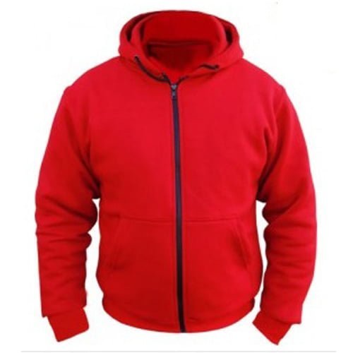 Red Motorbike Hoodies With Ce Protector