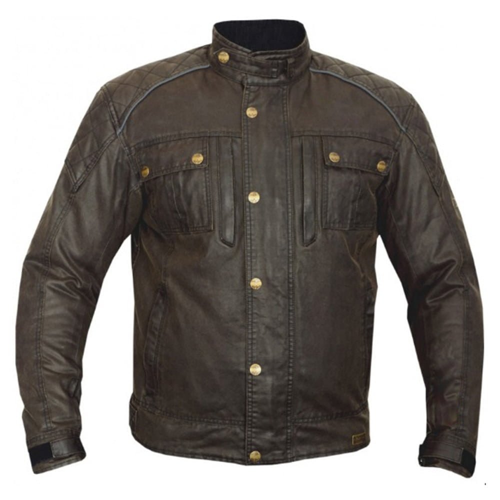 This Jackets Made by Wax Cotton Special For Street Biker