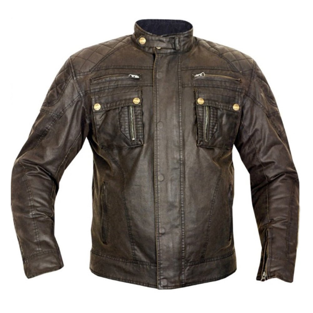 Wax Cotton Motorcycle Jackets - Dragon Rider