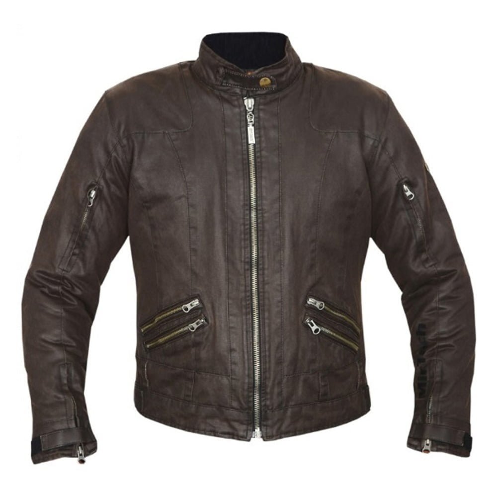 Men Waxed Cotton Jacket - Dragon Rider