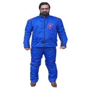 Royal Blue Motorcycle Jackets and Trousers