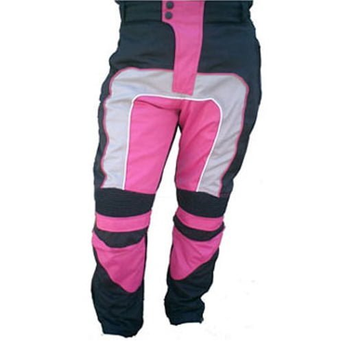 White Pink Black Women Trousers