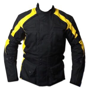 Buy Black and Yellow Motorcycle Touring Jackets
